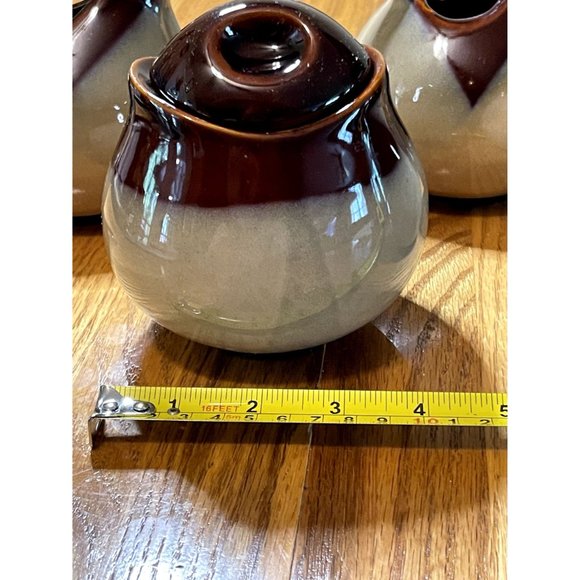 Two Sets of Vintage 1970 SANGO Mid Century Nova Brown Sugar and Creamer Set - Picture 14 of 16